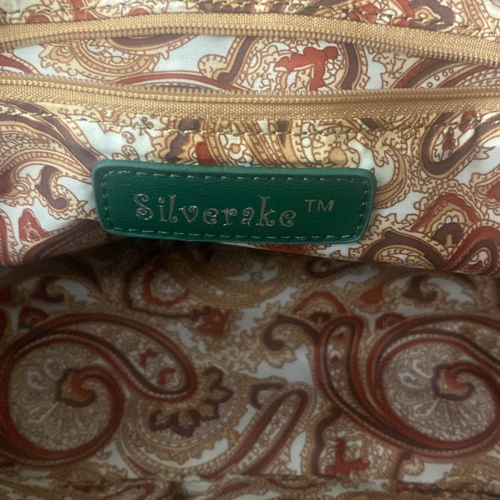 Stylish Green Studded Shoulder Bag - Picture 6 of 7